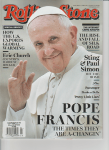 They have always been about more than music. In the past they have had covers of Obama and the Chechnyan terrorist of the Boston Marathon bombing.